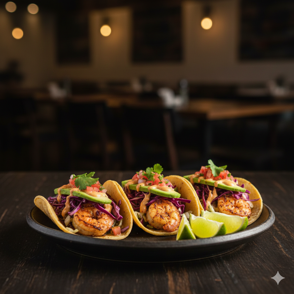 Tacos Camarón Sinaloa